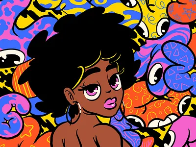 Olhos terrĂveis branding brazil character color design fun illustration sao paulo thunder rockets ui