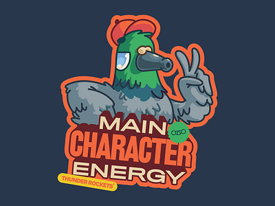 Main Character Energy artdirection boldcolors brandillustration characterdesign creativedirection designboom designinspiration digitalillustration dribbbleartists graphicvibes illustrationdesign illustratorlife modernillustration popartstyle posterdesign surrealillustration thunderrockets vectorart vibrantart visualidentity