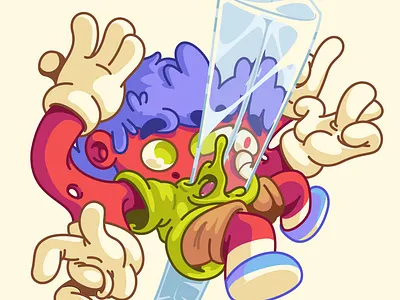 VECTOBER 2025 #02 artdirection boldcolors brandillustration characterdesign creativedirection designboom designinspiration digitalillustration dribbbleartists graphicvibes illustrationdesign illustratorlife modernillustration popartstyle posterdesign surrealillustration thunderrockets vectorart vibrantart visualidentity