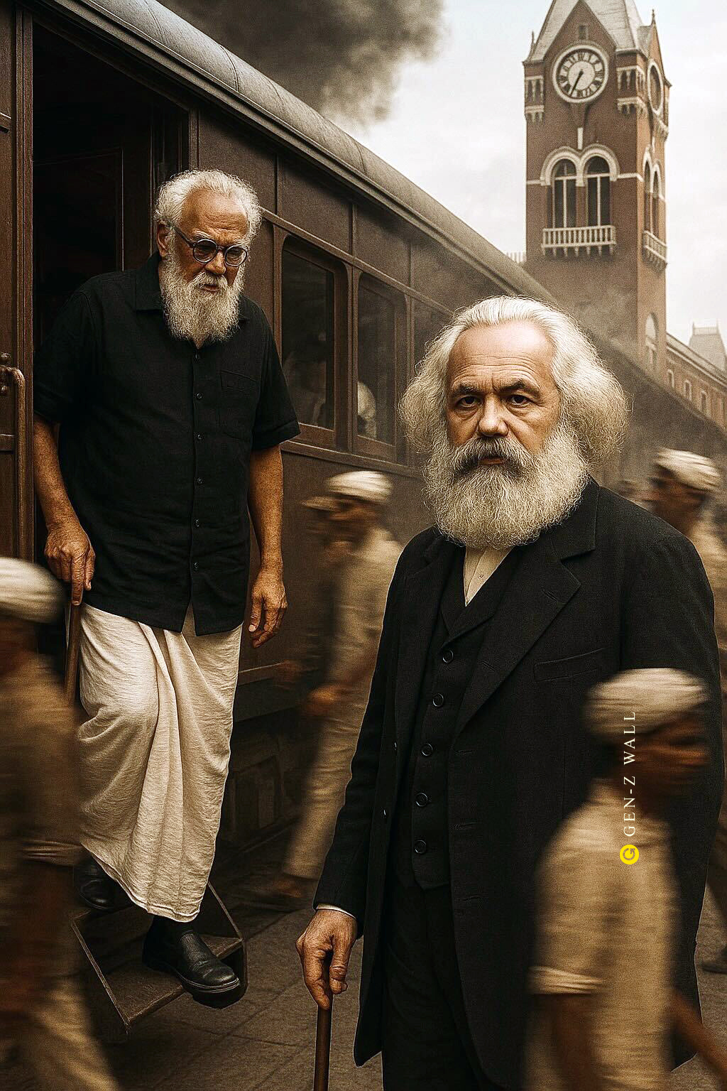 KarlMarx - Periyar branding design ecommerce illustration logo motion graphics poster