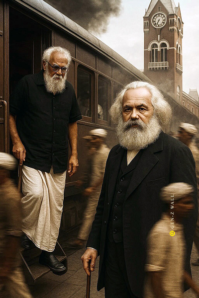 KarlMarx - Periyar branding design ecommerce illustration logo motion graphics poster