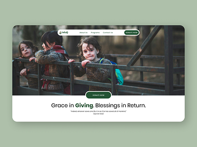 Islamic Charity Website Hero Section Design bettercalllmahin charity web design charity web design hero section charity website design charity website hero design donation website design donation website hero design figma hero hero page hero section hero section design islamic website islamic website design uiux zakat zakat website