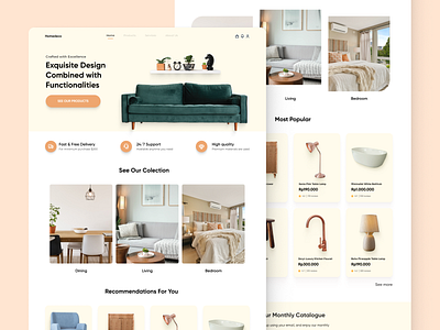 Homedeco - Furniture Web App furniture web
