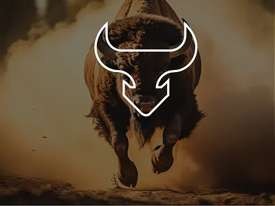 bull logo design branding graphic design logo