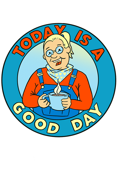 Today is a good day - Anne illustration procreate