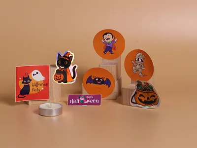Limited Edition Spooky Bumper Decals for Halloween bumper decals
