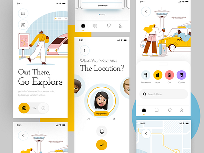 🌍 Travel App UI Concept branding creative design graphic design mobile app modern ui ux website