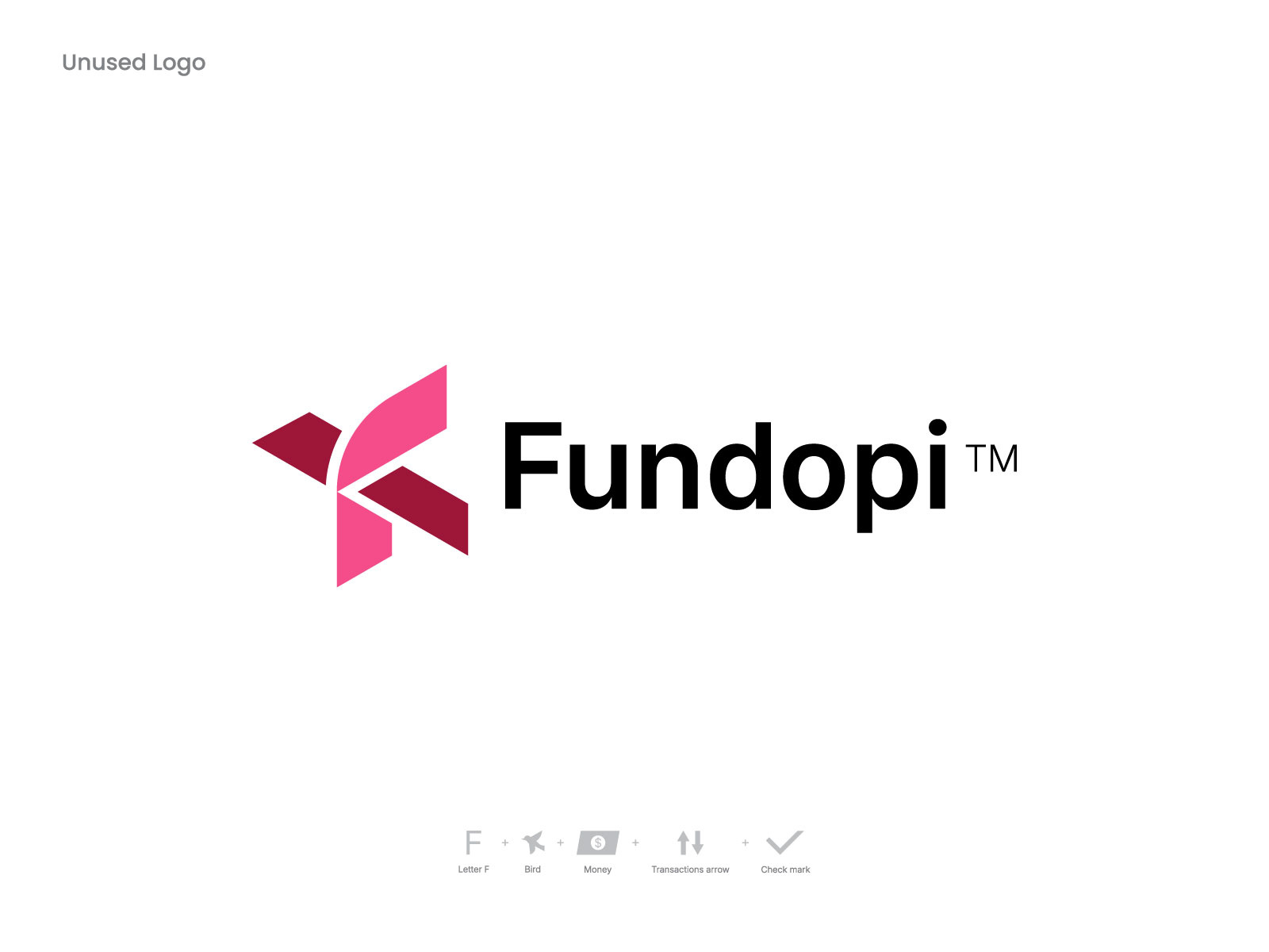 Fundopi | F Bird FinTech Logo for Money Flow Growth & Trust app logo bird logo brand design brandidentity branding creative logo digital banking f monogram financial brand fintech logo geometric logo graphic design logo logodesign logotype modern logo money transfer payment logo startup logo unused logo
