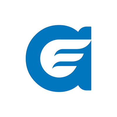 Letter a Angel Wing Aviation Logo for sale agency airline airport airway angel app aviation buy flight flying for sale letter a logo media premade purchase ready made software travel wing