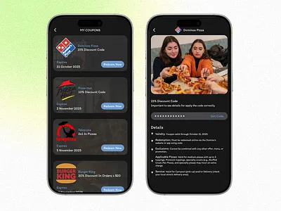 DailyUI 061 - Redeem Coupon coupon dailyui figma redeem redeem coupon ui ux