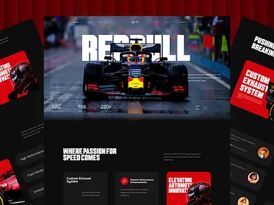 F1 car Website Design 3d animation best website branding car website f1 f1 poster f1 website graphic design logo motion graphics ui website