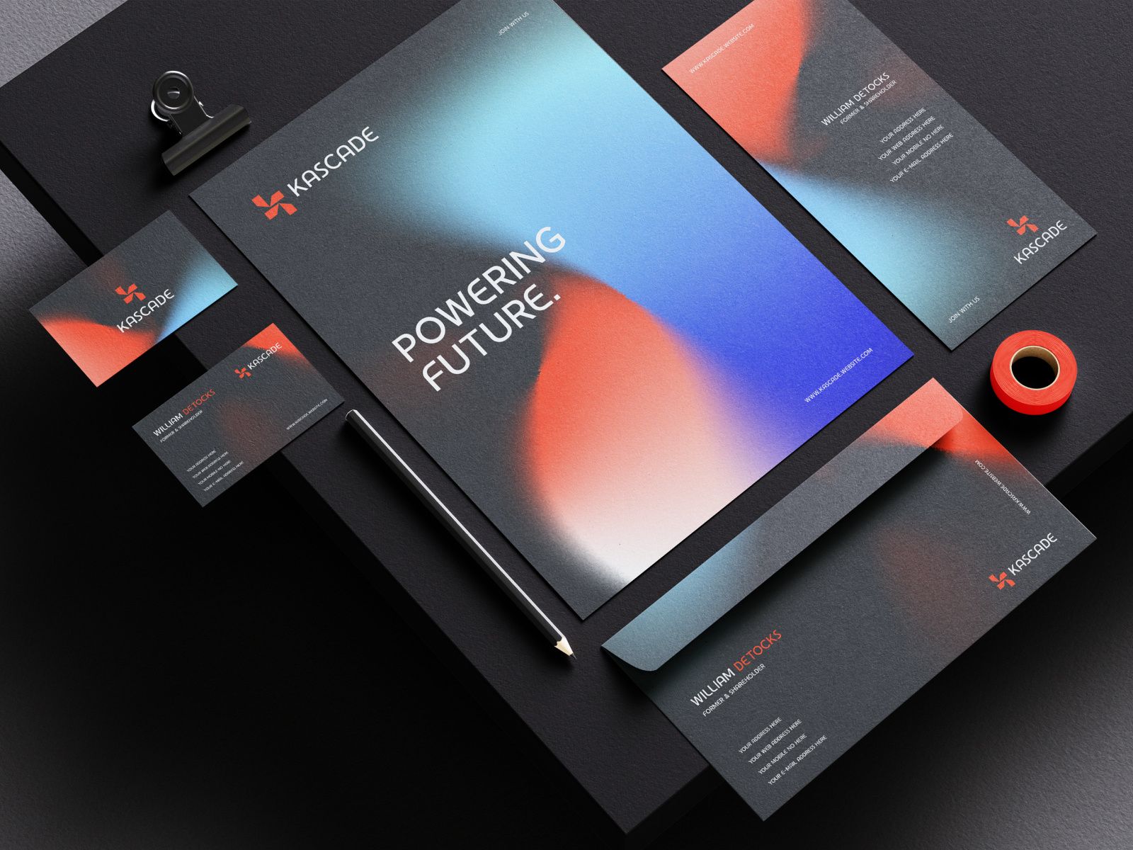 Example of High End Corporate Stationery Kits 