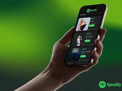 DailyUI 063 - Best Of bestof dailyui figma mobile mobile app spotify ui ux