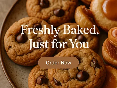 SweetCrate – Gourmet Cookie & Dessert Website Concept bakery branding corporate design ecommerce figma modern ui ux web design website website design website development wisdmlabs wordpress