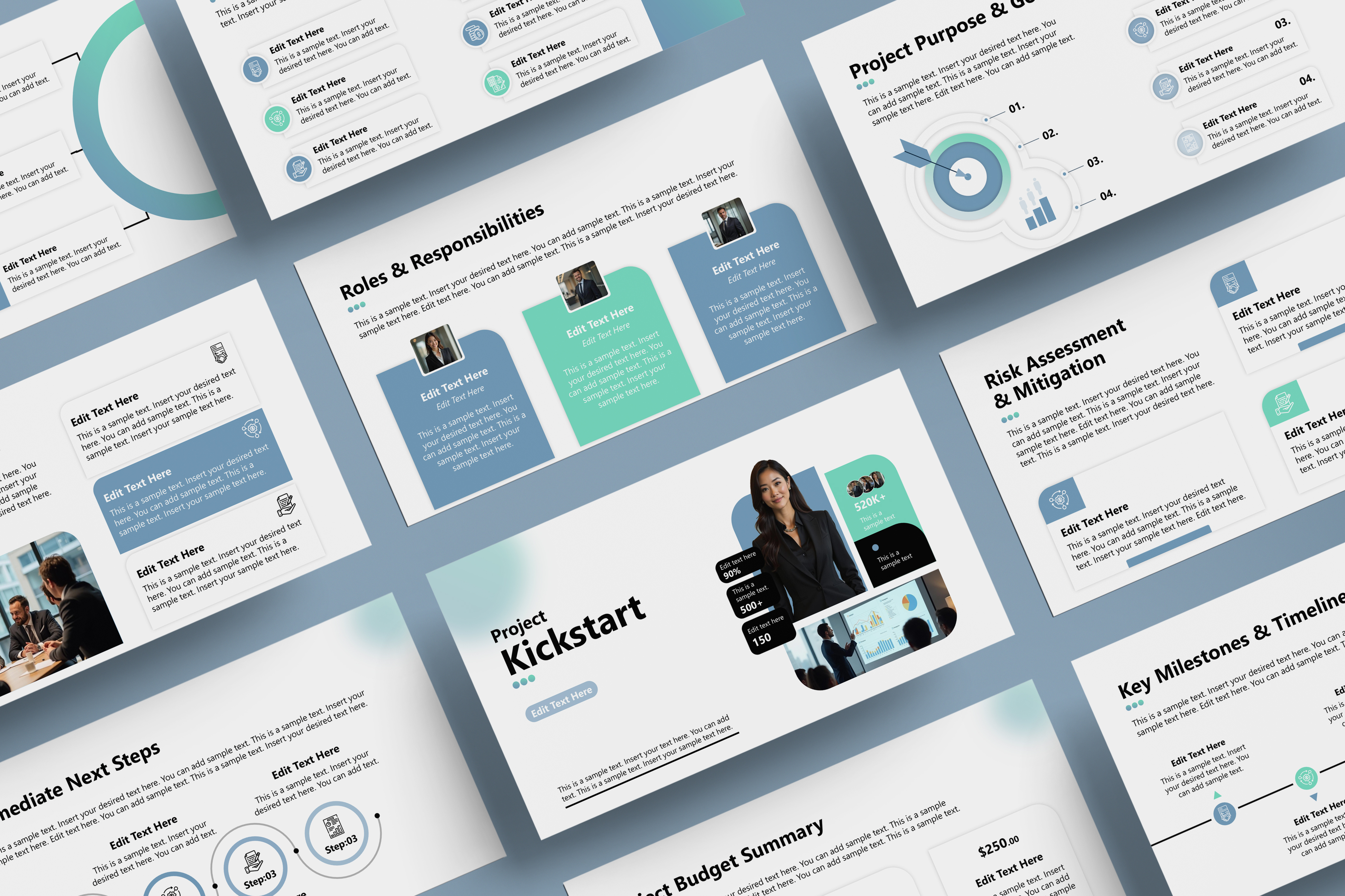 Example of Project Kickstart Presentation Template