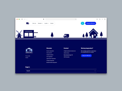 Animated Footer Design with Custom Lottie Animation animated footer clean design design footer footer design graphic design interaction design lottie lottie animation motion design ui ux web animation webdesign