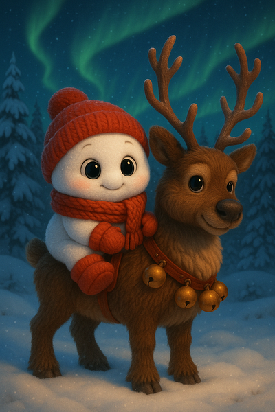 Snowie & Rodolph - Snowball Mascot character design illustration mascot reinder snowball xmas