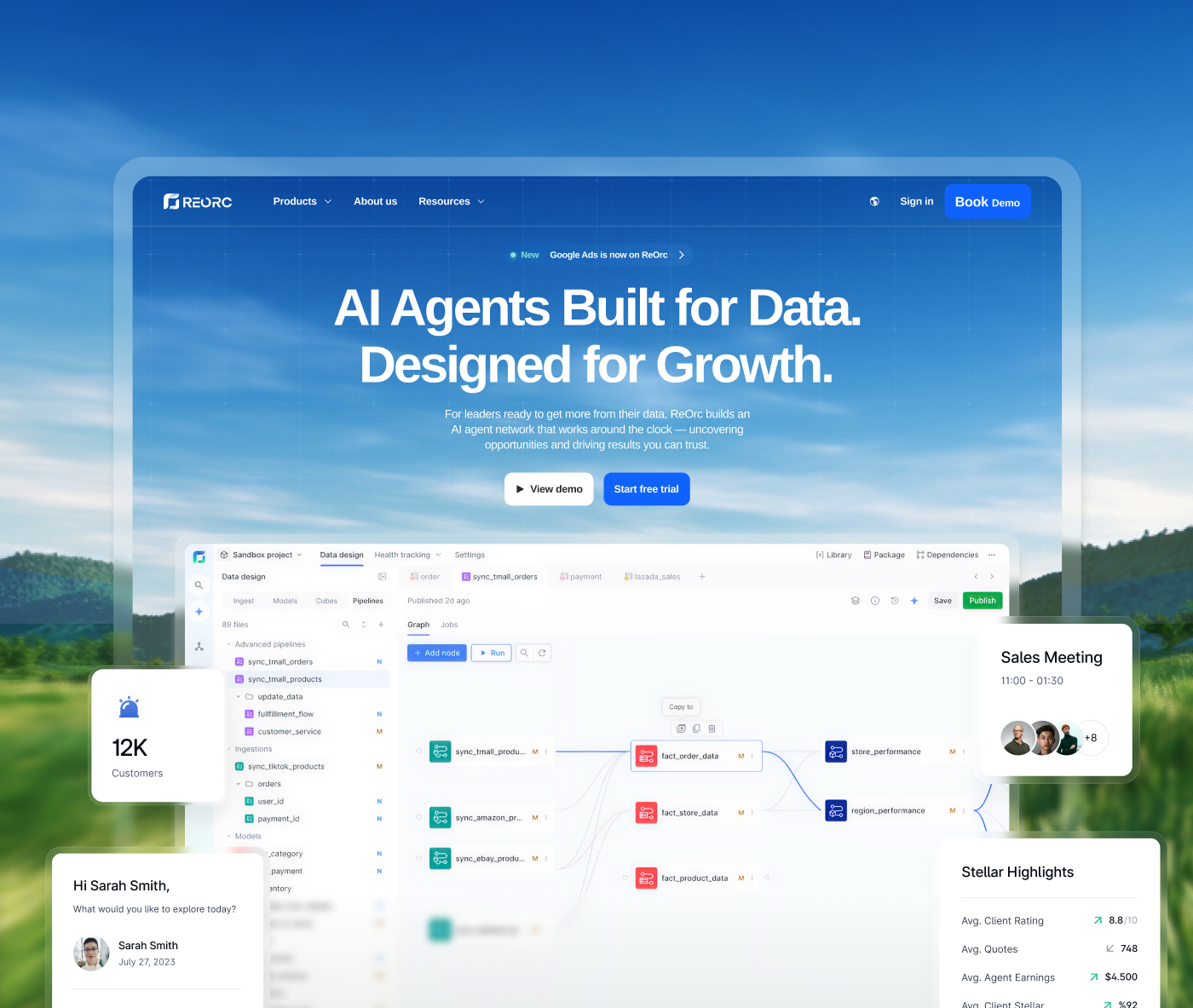 Example of Landing Page Design