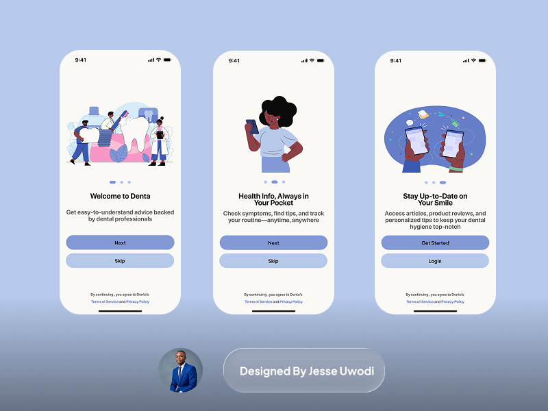 Example service media