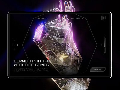 Cyber Samurai — AI-Generated Gaming Interface Exploration 3dinterface aidesign cyberpunk dribbble futuristicdesign gamecommunity gamingui portfolio uidesign visualdesign