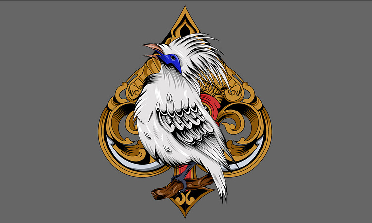 jalak bali by AIS DESIGN on Dribbble