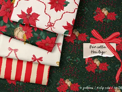 Christmas Pattern Collection design graphic design illustration pattern