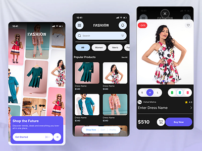 Clothing Brand - Fashion Mobile App apparels branding clothing brand design fashion figma design graphic design landing page meesho mobile app myntra ui ui ux web template website design