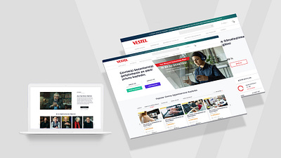 Vestel Academy UI / UX Design academy design e commerce ui website