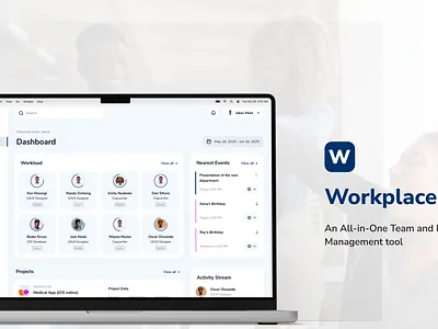 Team & Project Management Software UI/UX Design | Workplace™ careers portal design product design saas software tech company uiux web app