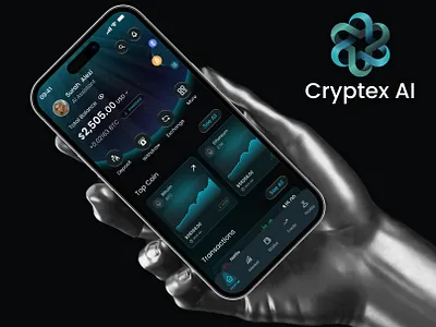 Crypto Trading App Design ai trading app interface buildsign crypto app crypto dashboard crypto wallet dark ui dashboard design data visualization figma design finance app fintech design investment app mobile app modern app neon design portfolio tracker product design ui design ux design