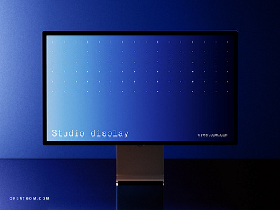 😍 Studio Display Mockup With Gradient Background adobe photoshop apple display mockup device mockup free free mockup freebies graphic design mockup mockup studio display monitor mockup psd studio dispay