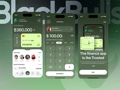 crypto currency wallet mobile ui design blockchain clean crypto portfolio crypto wallet cryptocurrency cryptocurrency app digital wallet finance minimal mobile mobile app modern ui wallet app