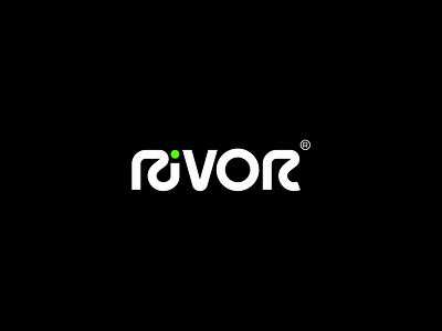 Rivor - Wordmark Logo Design brand identity branding branding design design graphic design logo logo design logos