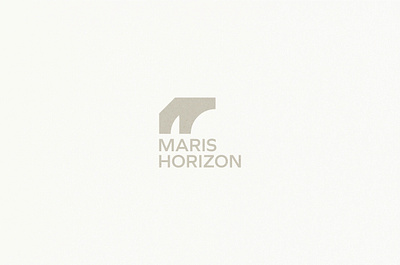 Maris Horizon branding design graphic design illustrator logo typography