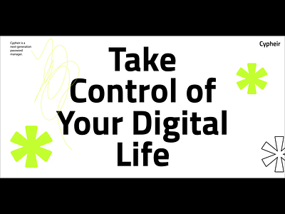 Cypheir Logo Animation animation branding cybersecurity graphic design logo logo animation logo motion motion graphics password visual identity