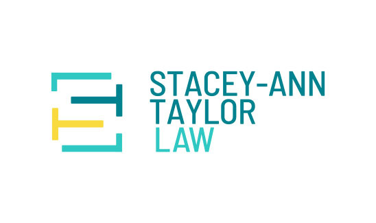 Stacey-Ann Taylor Law Logo Design