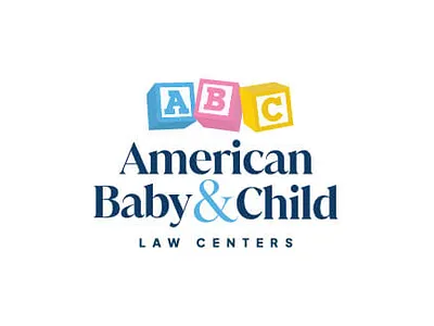 American Baby & Child Law Centers Logo Design branding graphic design law firm logo design law firm web design law firm website law firm website design logo