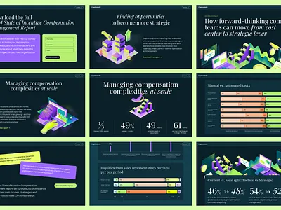 Case Study: Web & Mobile Report Design for CaptivateIQ animation design design report design studio graphic design illustration interaction interface mobile mobile design report typography ui user experience ux web web app design web design website website design