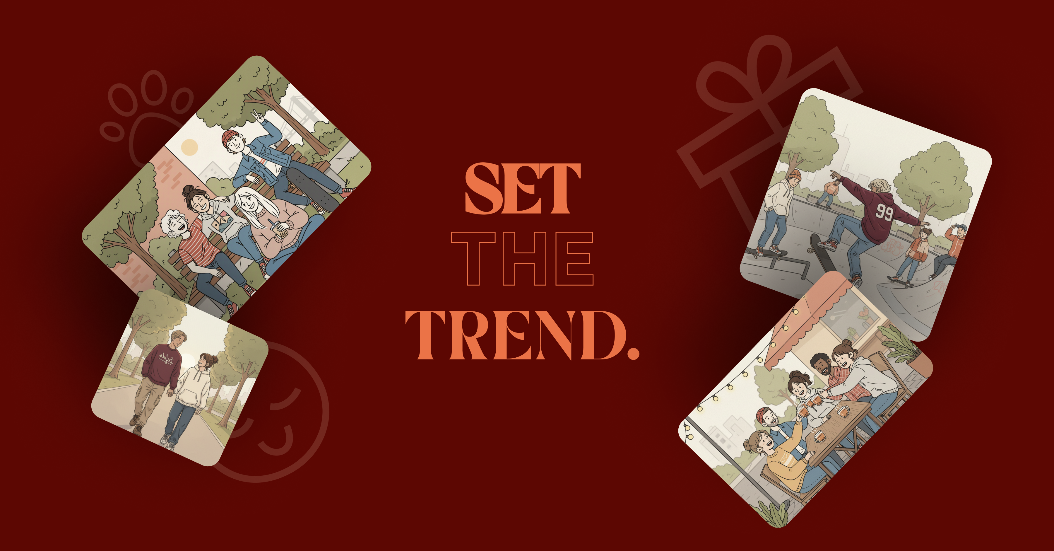 Set Tea (the) Trend — Gen Z Clothing Brand Concept clothingbrand designportfolio dribbble fashiondesign figma genzdesign minimalui uidesign uxdesign webdesign