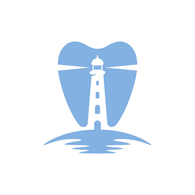 Dental Harbor Logo clinic dental dentist dentistry design doctor harbor lighthouse lightning logo logoconcept logodesign logoforsale logoidea logoinspiration logoinspire medical sea tooth water