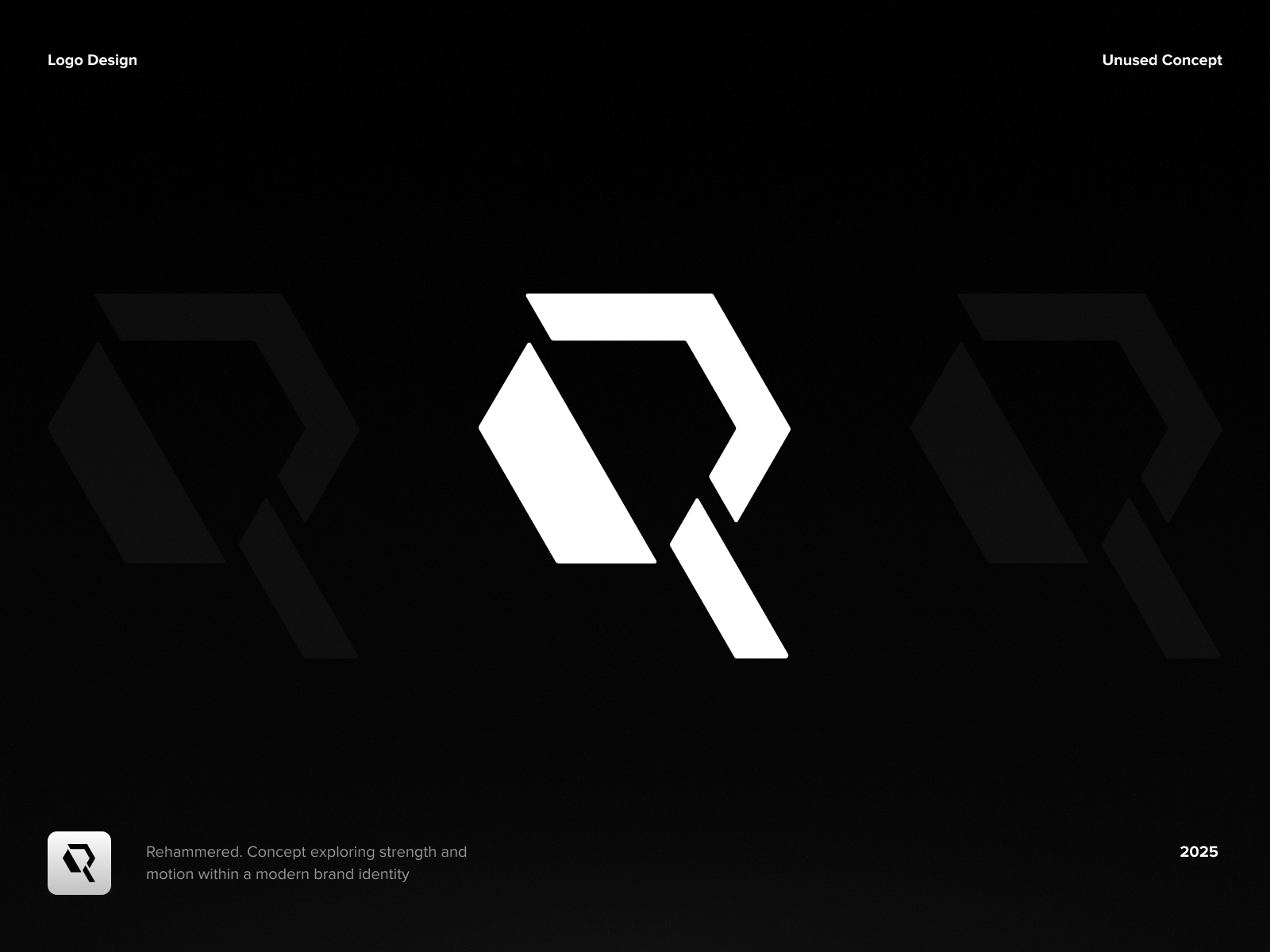 Rehammered - Logo Design Concept brand identity branding ui branding website creative brand creative logo fitness branding identity logo logo design logo symbol logomark logotype modern brand identity modern logo modern logo design simple branding simple logo design sports branding startup branding visual identity