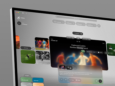 Orriso Dashboard – AI Workspace SaaS a admin ai app automation b2b creative crm dashboard design interface mobile saas ui ui design ux ux design web web app workspace