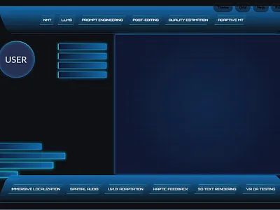Multifunctional Translation Template graphic design linguistics translation ui