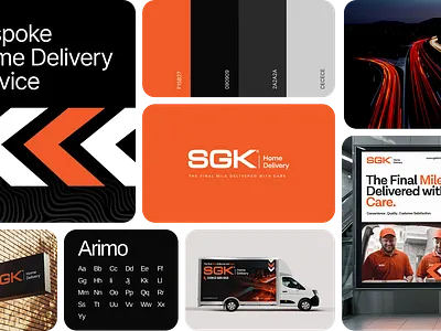 SGK Brand Identity Creation branding logo