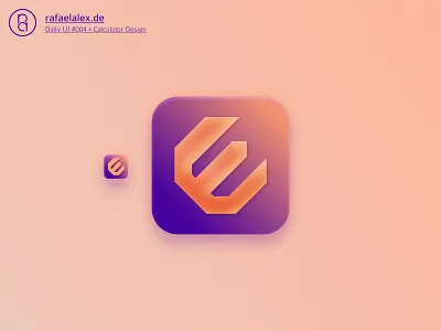 Daily UI #005 – App Icon app icon branding dailyui gradient icon design ios icon logo design mobile design ui design