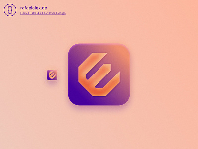 Daily UI #005 – App Icon app icon branding dailyui gradient icon design ios icon logo design mobile design ui design
