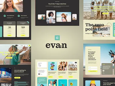 Evan - Life & Business Coach Elementor Pro Template Kit business coach career coach coaching coaching business coaching website course creator education elementor inspiration leadership life coach mentor mindset coach motivational speaker online course personal growth template training website wordpress