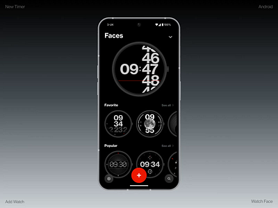 Clock ai dashboard data design interface minimal news simpl slide watch