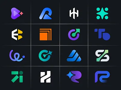 Modern Logo & Brand Marks - (2025) Meaningful Symbols ai logo amazing logo brand identity brand mark brand marks branding business logo clean logo logo logo design minimal logo modern logo platform logo saas logo stand out logo tech logo uxui visual identity visual marks wordmark