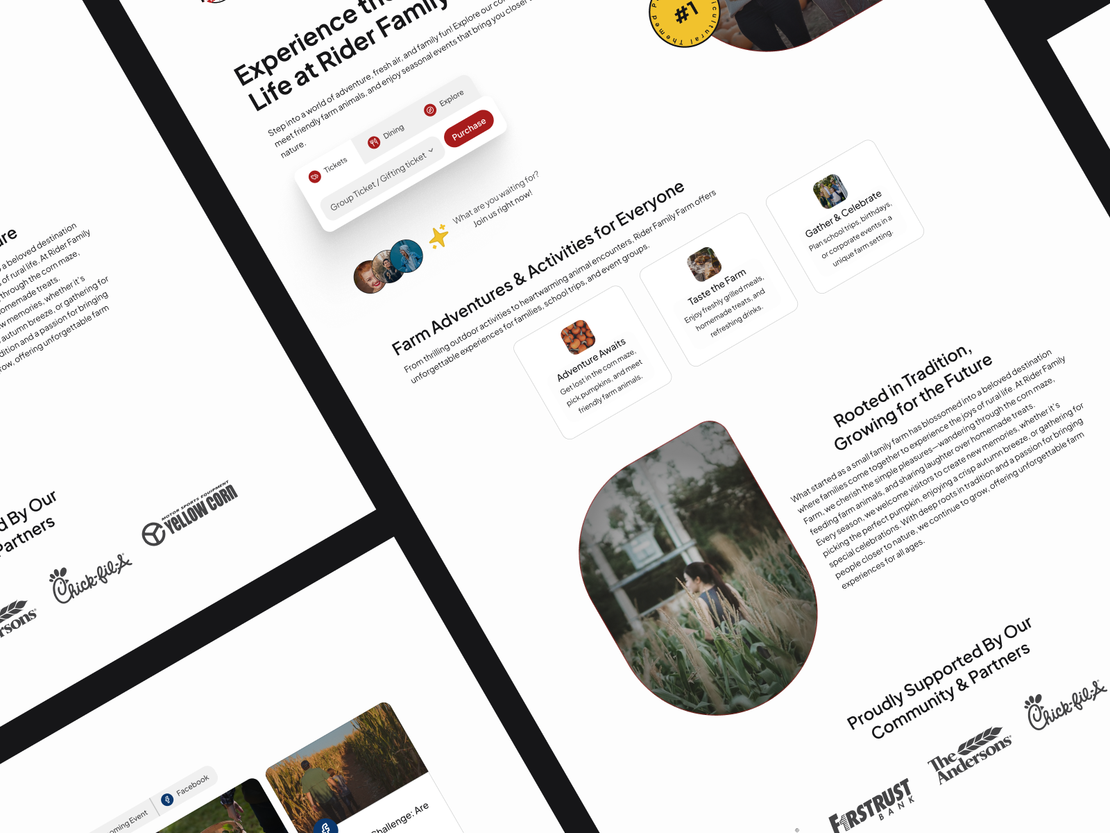 Example of Modern Website & Landing Page Design